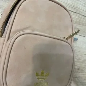 adidas | Bags | Nwt Adidas Mini Pu Suede Backpack | Poshmark